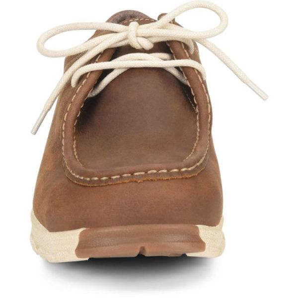CAROLINA | MEN'S S-117 ALUMINUM TOE WALLABY in BROWN