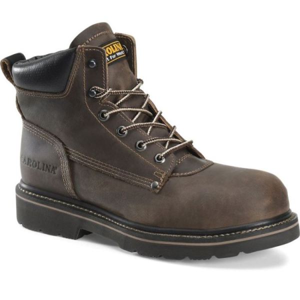 CAROLINA | MEN'S SHOTCRETE COMP TOE in MEDIUM BROWN