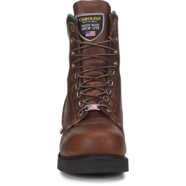 CAROLINA | MEN'S SARGE HI STEEL TOE in LIGHT BROWN