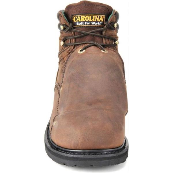 CAROLINA | MEN'S METPRO STEEL TOE in MEDIUM BROWN
