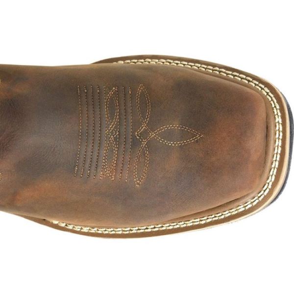 CAROLINA | MEN'S ACTUATOR COMP TOE MET in DARK BROWN