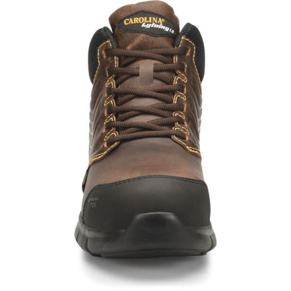 CAROLINA | MEN'S LYTNING 1.9 MET COMP TOE in DARK BROWN
