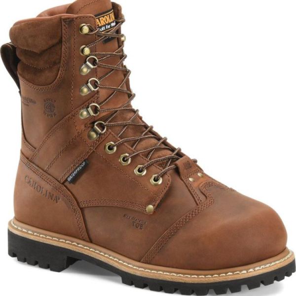 CAROLINA | MEN'S METPRO HARDROCK COMP TOE in DARK BROWN