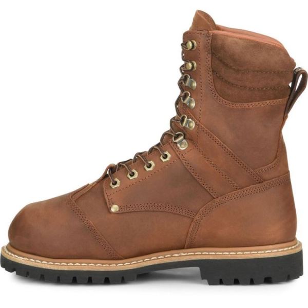 CAROLINA | MEN'S METPRO HARDROCK COMP TOE in DARK BROWN
