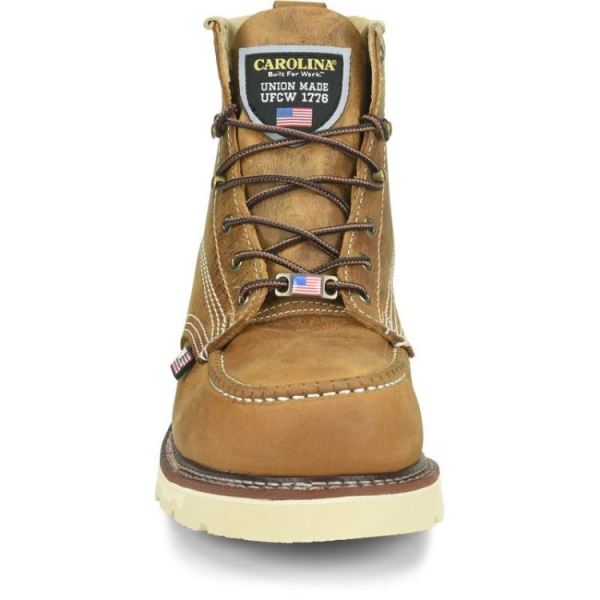 CAROLINA | MEN'S FERRIC USA STEEL TOE in BROWN