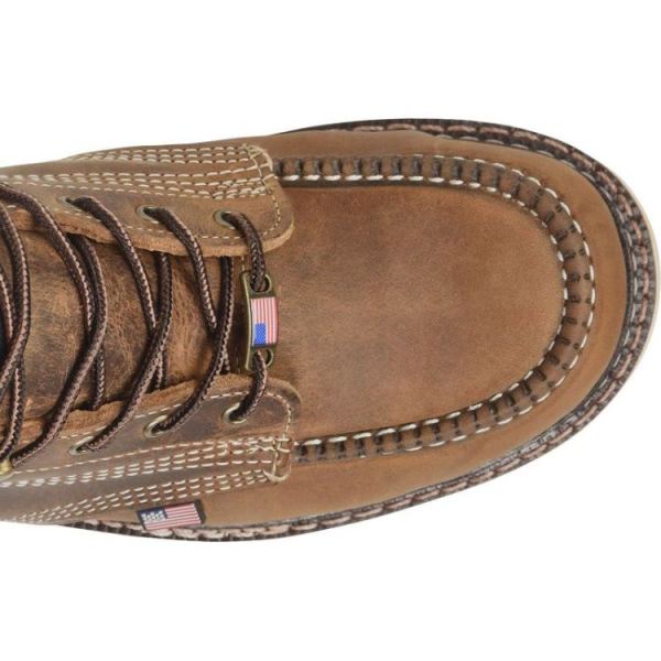 CAROLINA | MEN'S AMP USA STEEL TOE in DARK BROWN