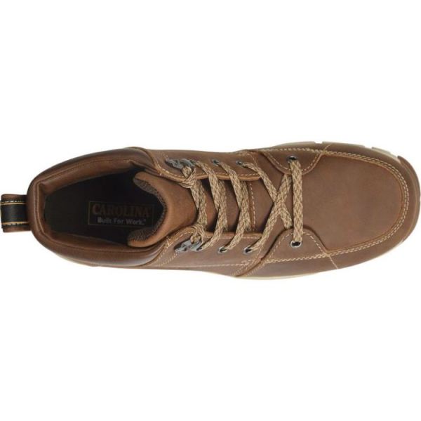 CAROLINA | MEN'S S-117 ALUMINUM TOE HIKER in BROWN