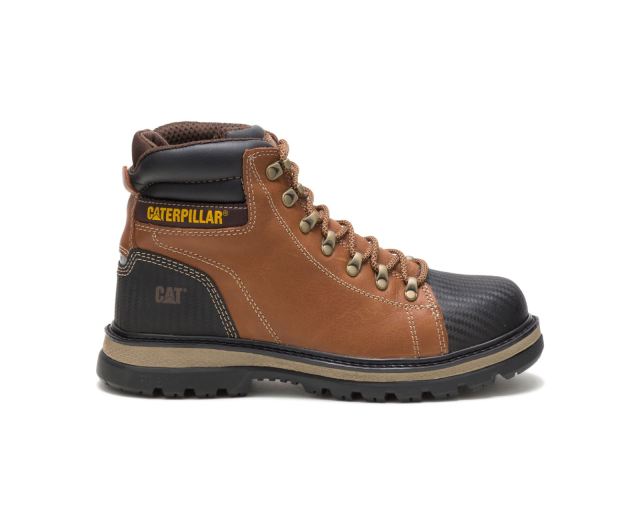 Cat Footwear | Foxfield Steel Toe Work Boot Trail