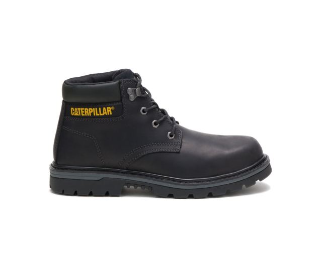 Cat Footwear | Outbase Steel Toe Work Boot Black