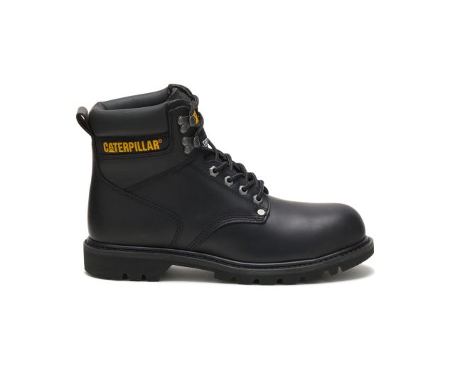 Cat Footwear | Second Shift Steel Toe Work Boot Black