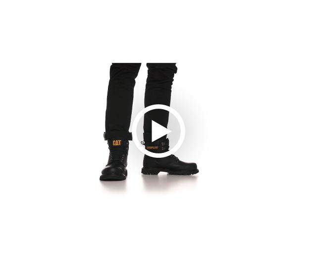 Cat Footwear | Second Shift Steel Toe Work Boot Black