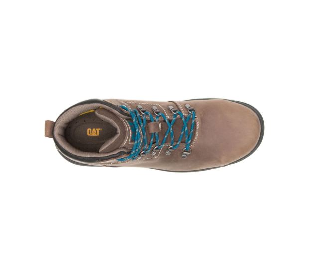 Cat Footwear | Mae Steel Toe Waterproof Work Boot Bay Leaf