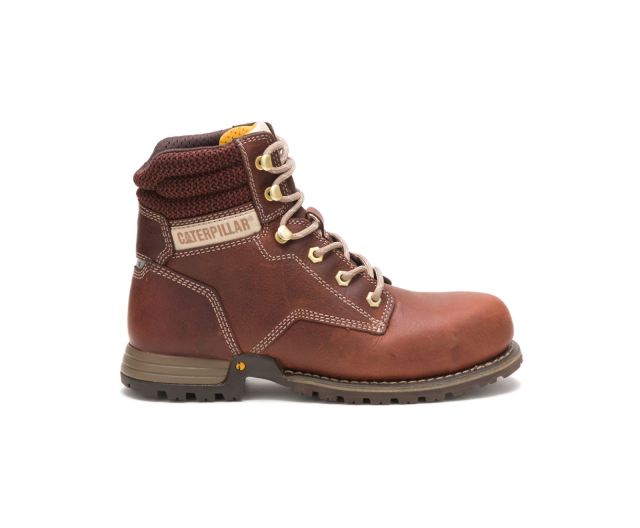 Cat Footwear | Paisley 6" Steel Toe Work Boot Tawny