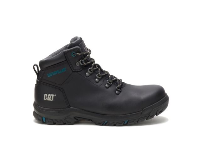 Cat Footwear | Mae Steel Toe Waterproof Work Boot Black