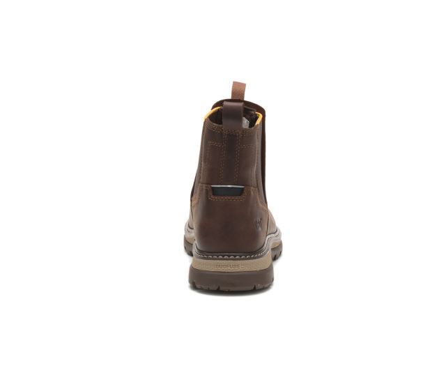 Cat Footwear | Fairbanks Chelsea Work Boot Toffee