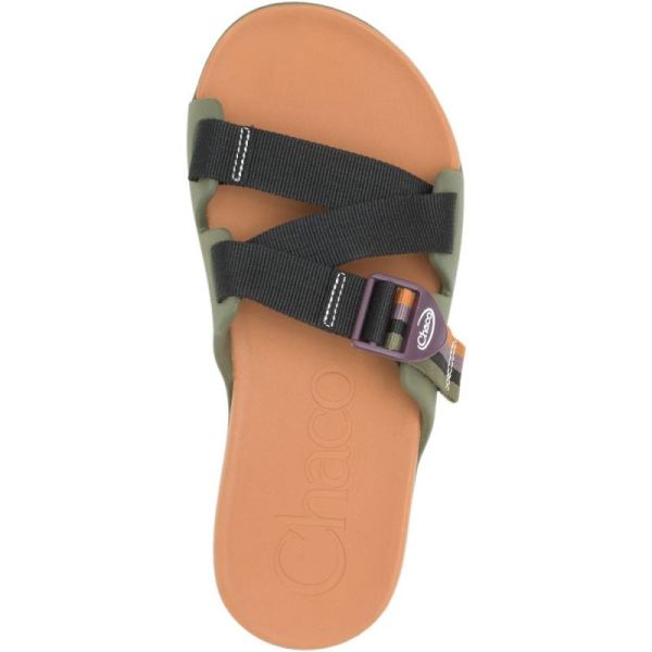 Chacos - Men's Chillos Slide - Patchwork Moss