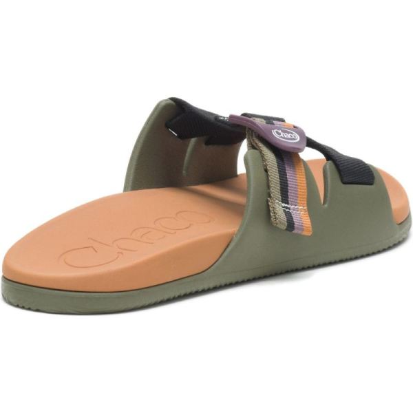 Chacos - Men's Chillos Slide - Patchwork Moss