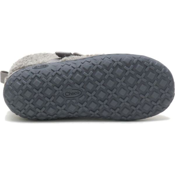 Chacos - Kid's Big Kid Ramble Fluff Kids - Light Grey