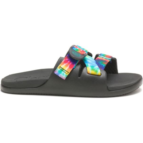 Chacos - Kid's Big Kid Chillos Slide - Dark Tie Dye