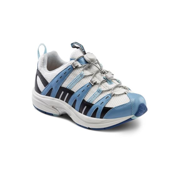 Quick Ship Dr. Comfort Refresh X Women's Double Depth Shoe | Blue