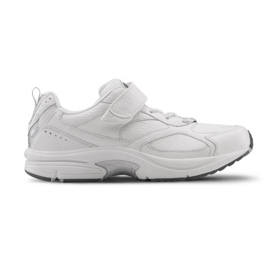 Quick Ship Dr. Comfort Winner Men's Athletic Shoe | White