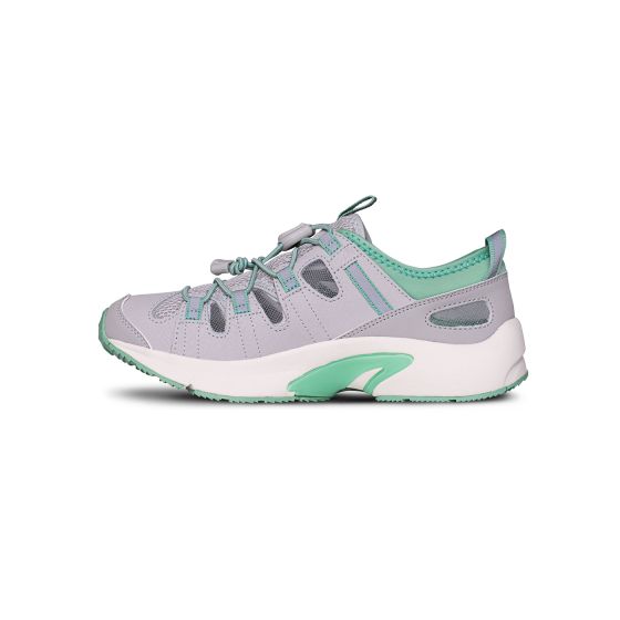 Quick Ship Dr. Comfort Earhart Women's Athletic Shoe | Grey