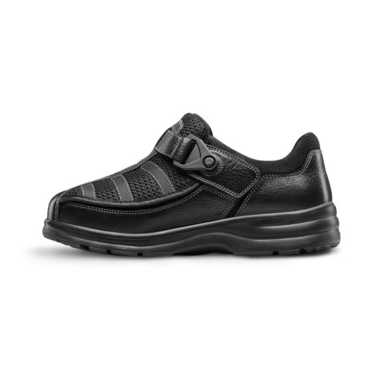 Quick Ship Dr. Comfort Lucie X Women's Double Depth Shoe | Balck