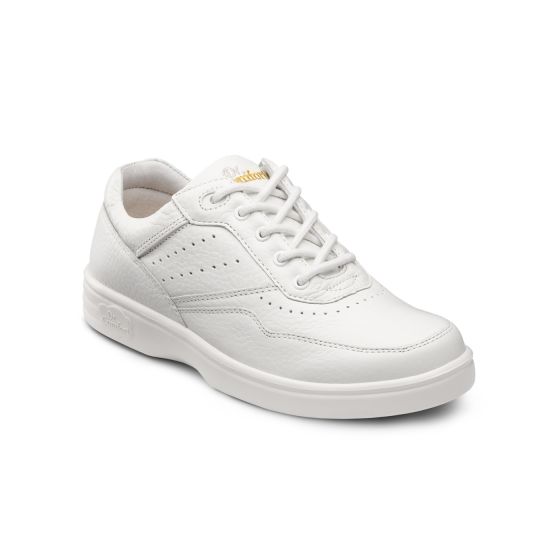 Quick Ship Dr. Comfort Patty Women's Walking Shoe | White