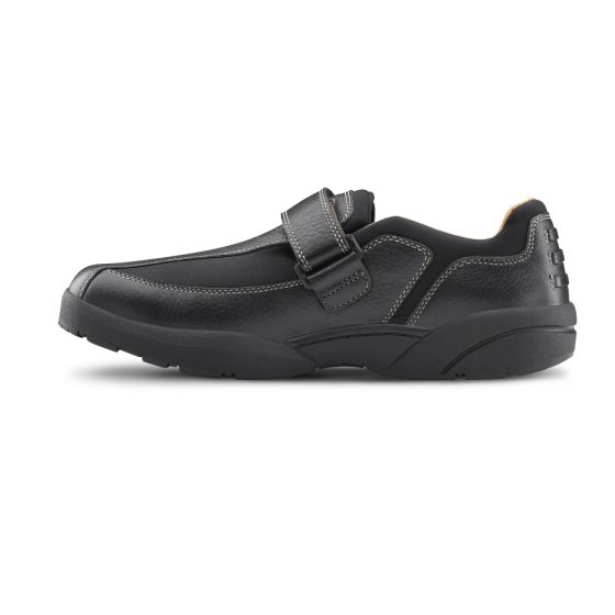 Quick Ship Dr. Comfort Douglas Men's Casual Shoe | Black