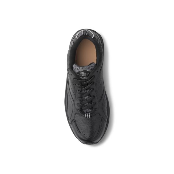 Quick Ship Dr. Comfort Winner Plus Men's Athletic Shoe | Black