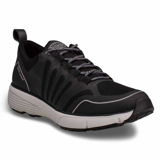 Quick Ship Dr. Comfort Gordon X Men's Double Depth Athletic Shoe | Black