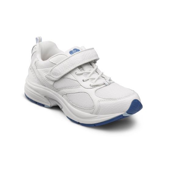 Quick Ship Dr. Comfort Victory Women's Athletic Shoe | White