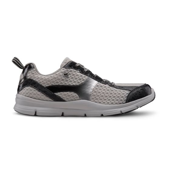 Quick Ship Dr. Comfort Chris Men's Athletic Shoe | Grey