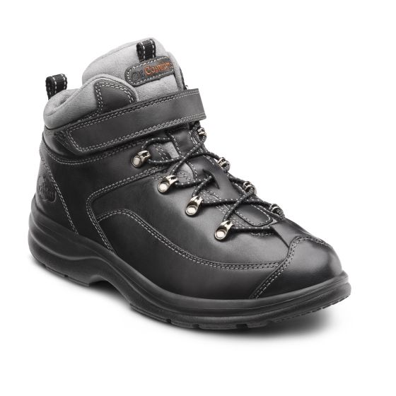 Quick Ship Dr. Comfort Vigor Women's Work/Hiking Boot | Black