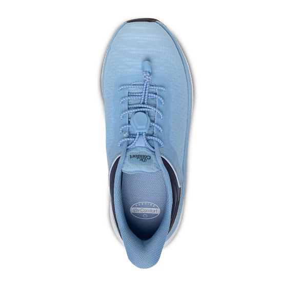 Quick Ship Dr. Comfort Joy Women's Hands-Free Shoe | Light Blue
