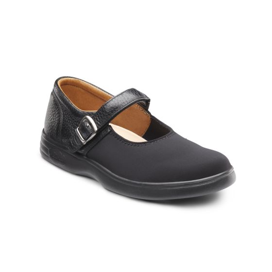 Quick Ship Dr. Comfort Merry Jane Women's Dress Shoe | Lycra