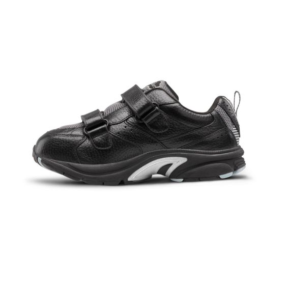 Quick Ship Dr. Comfort Spirit X Women's Double Depth Athletic Shoe | Black