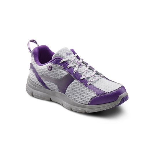 Quick Ship Dr. Comfort Meghan Women's Athletic Shoe | Purple