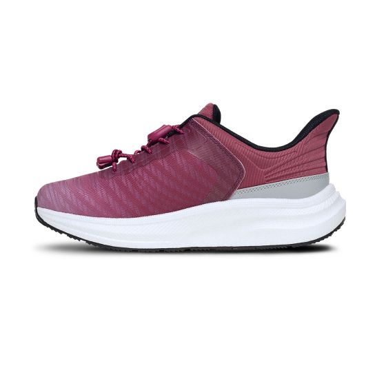 Quick Ship Dr. Comfort Joy Women's Hands-Free Shoe | Burgundy
