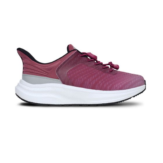 Quick Ship Dr. Comfort Joy Women's Hands-Free Shoe | Burgundy