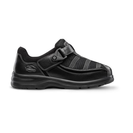 Quick Ship Dr. Comfort Lucie X Women's Double Depth Shoe | Balck