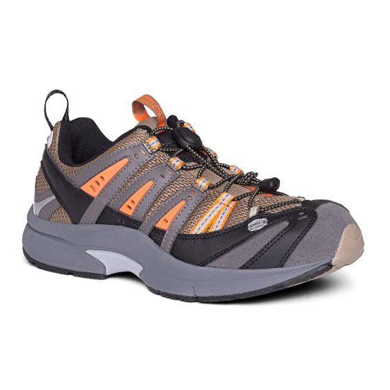 Quick Ship Dr. Comfort Performance Men's Athletic Shoe | Copper