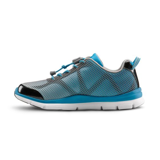Quick Ship Dr. Comfort Katy Women's Athletic Shoe | Turquoise