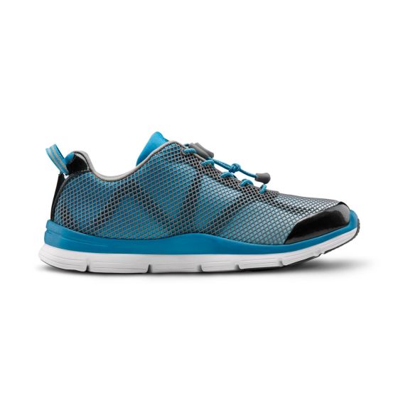 Quick Ship Dr. Comfort Katy Women's Athletic Shoe | Turquoise