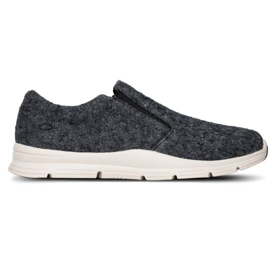 Quick Ship Dr. Comfort Liam Men's - Athletic Casual Wool Shoe | Grey