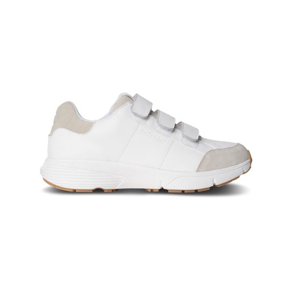 Quick Ship Dr. Comfort Angela Women's - Casual Hook and Loop Shoe | White