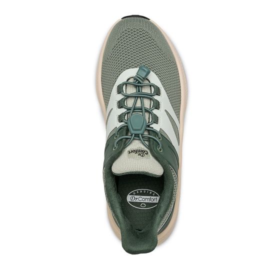 Quick Ship Dr. Comfort Wren Women's Hands-Free Shoe | Green