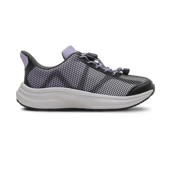 Quick Ship Dr. Comfort Robin Women's Hands-Free Shoe | Purple
