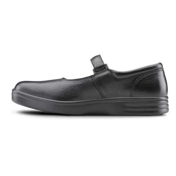 Quick Ship Dr. Comfort Merry Jane Women's Dress Shoe | Black
