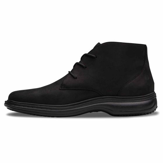 Quick Ship Dr. Comfort Ruk Men's Chukka Boot | Black
